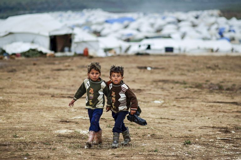Jongetjes uit Idlib